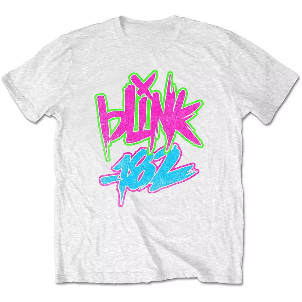 Roger Rabbit Blink-182 Band T-Shirt en coton avec motif pour hommes et femmes, Streetwear d'été