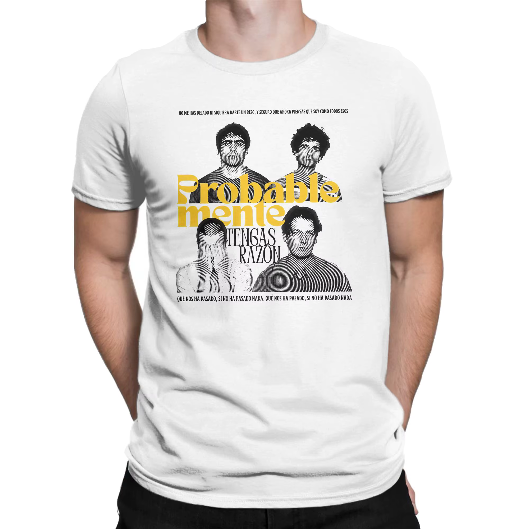 T-shirt imprimé graphique You're probably Right - Carolina Durante pour hommes et femmes