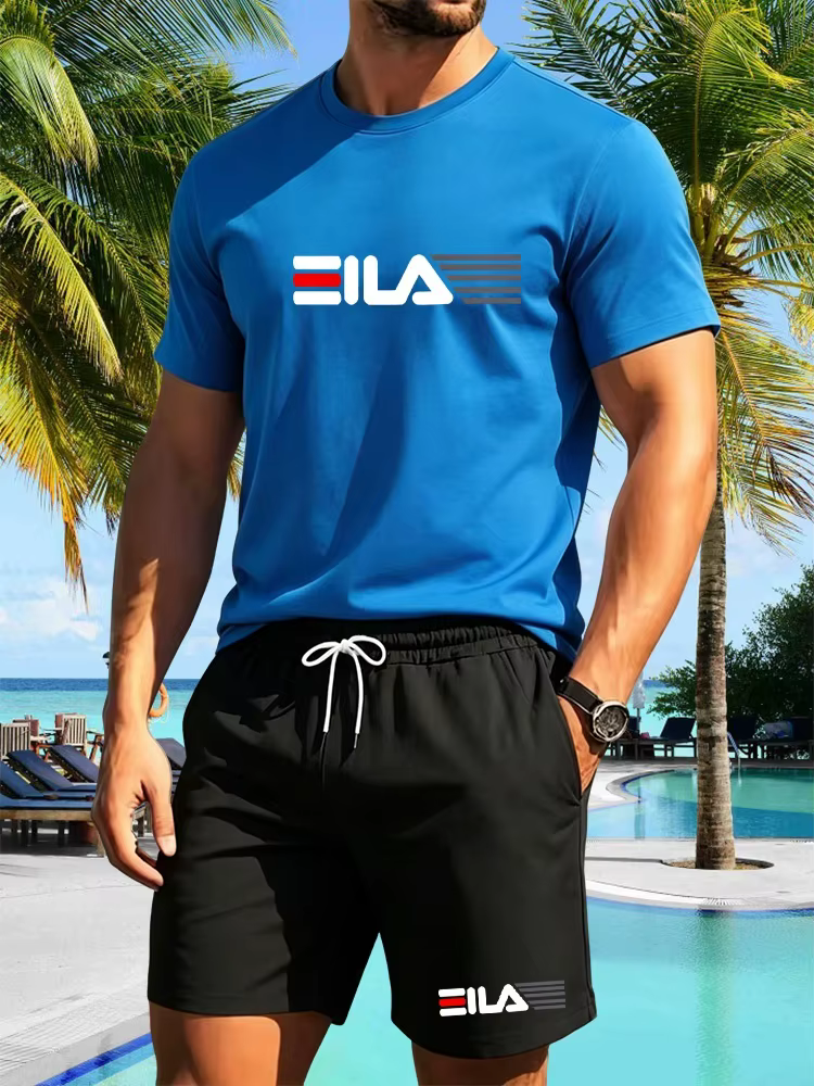 Nouvel ensemble de t-shirts à manches courtes pour hommes