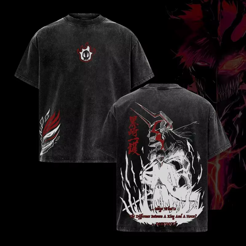 T-shirt Manga BLEACH Kurosaki Ichigo Anime