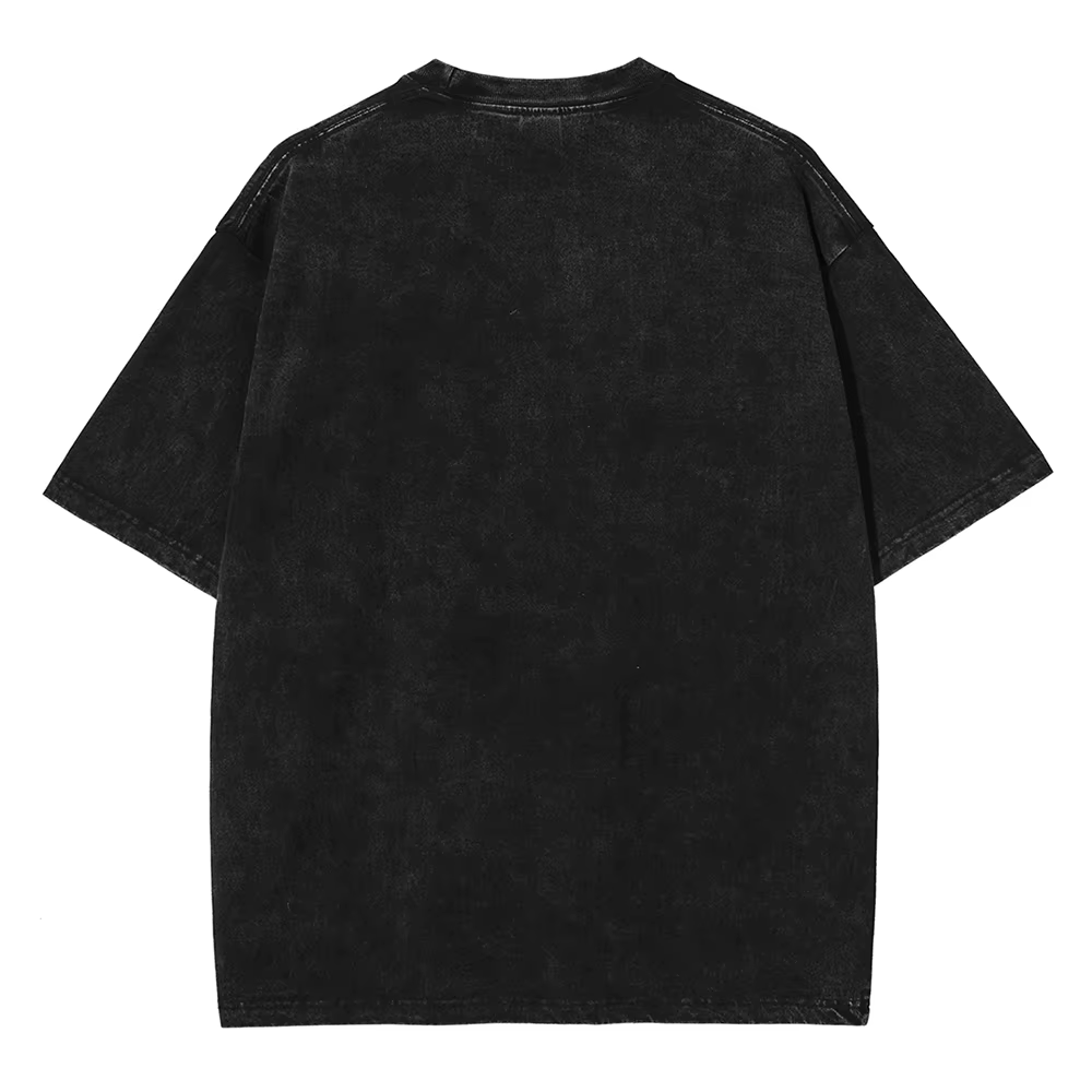 T-Shirt à Manches Courtes et Col Ras du Cou pour Homme