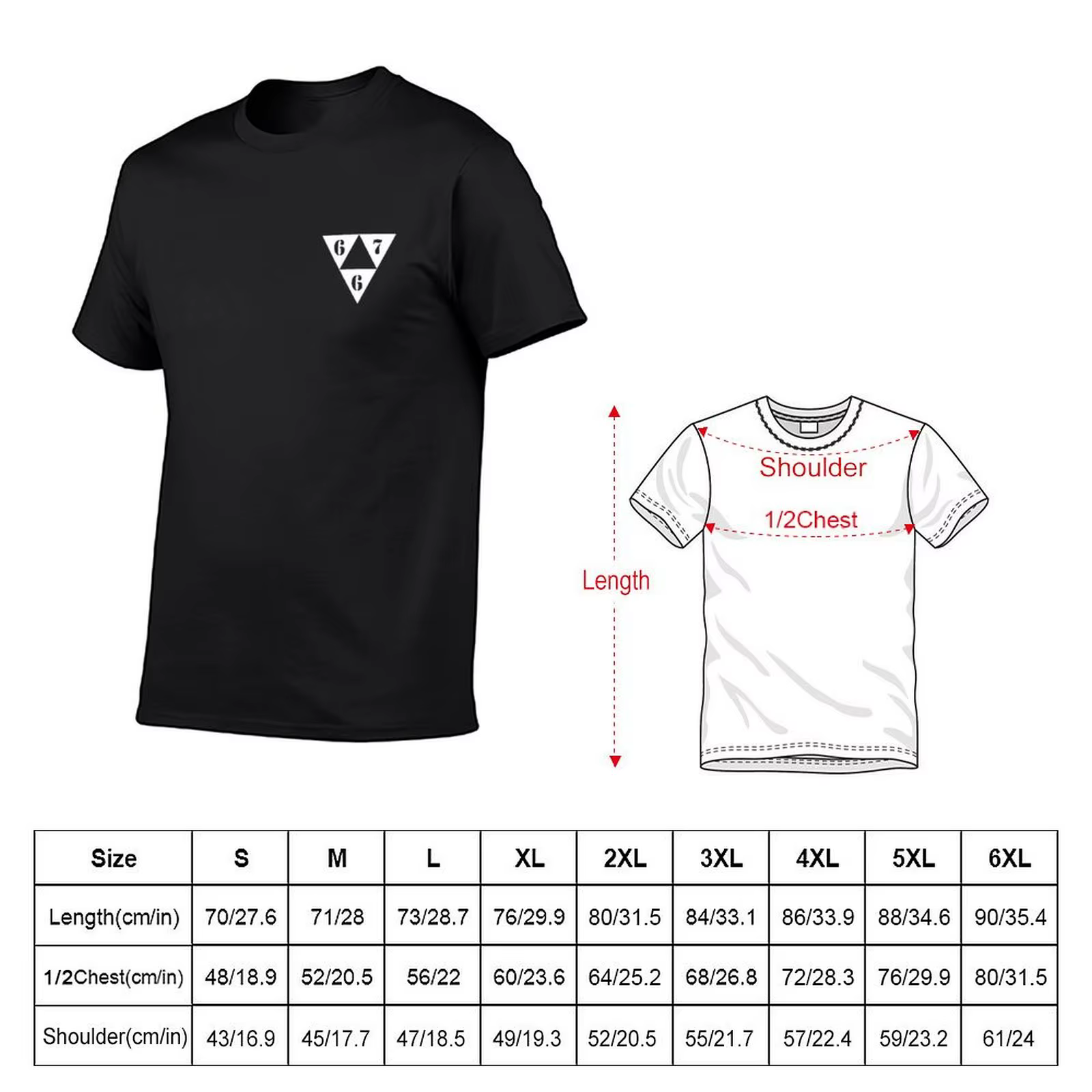 T-shirt graphique Hip Hop pour hommes