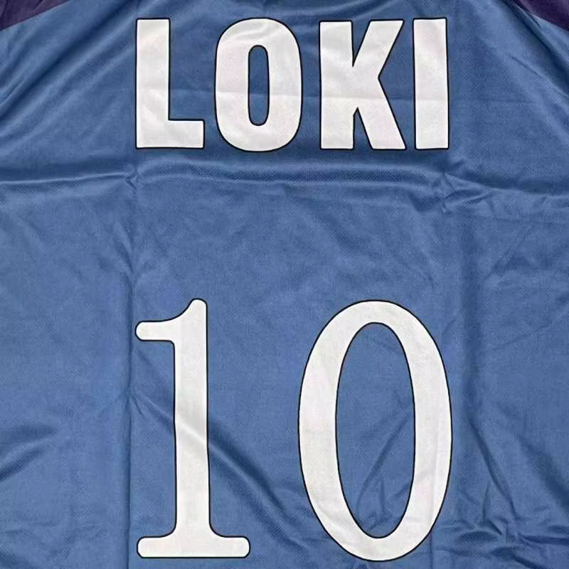 Chemise Anim LOKI, costumes de cosplay # 10 Maillots de football Loki, T-shirt d'entraînement de football, impression 3D