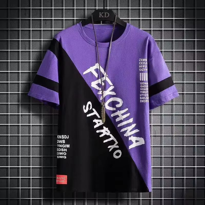 ChimBrand-T-shirt à manches courtes pour homme