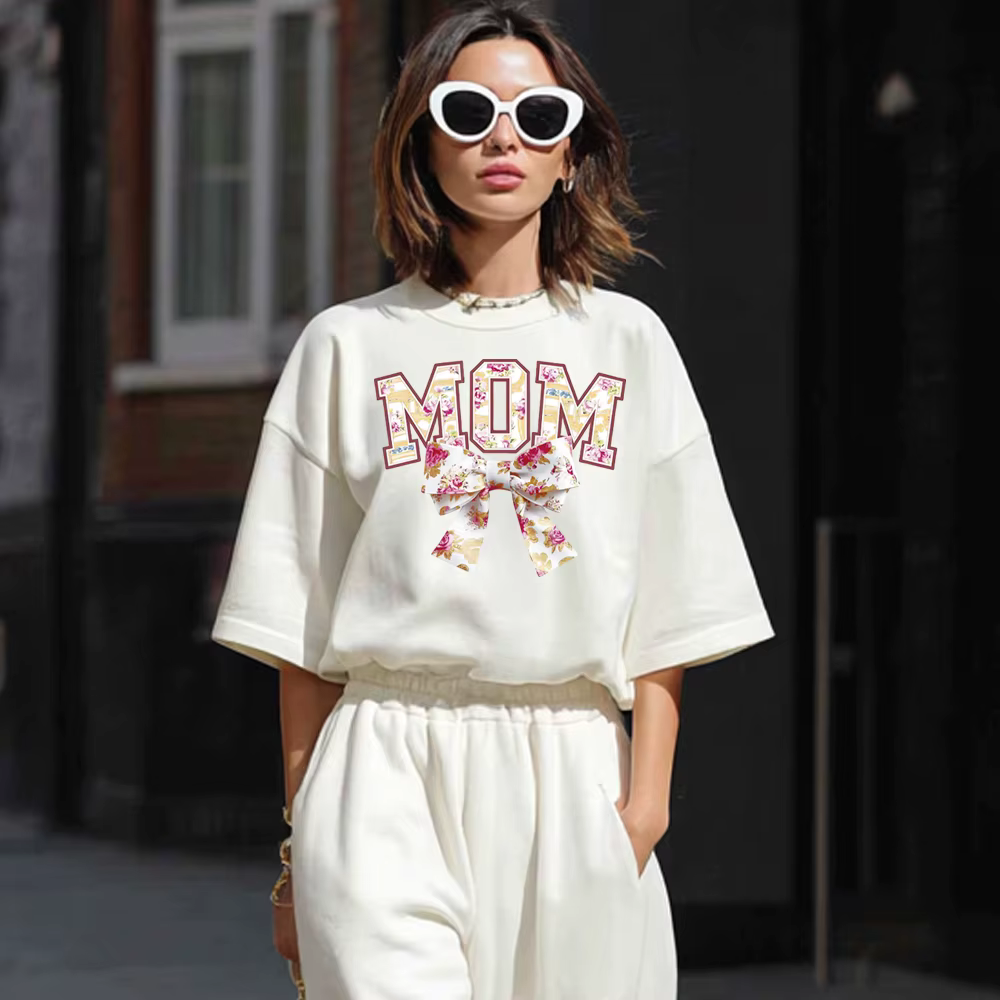 9 transferts thermocollants pour la fête des mères – Appliques en vinyle pour t-shirts