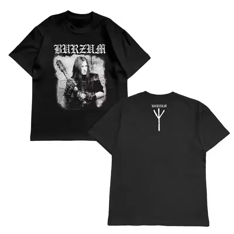 Burzum coup T-shirt femmes coton à manches courtes été haute qualité