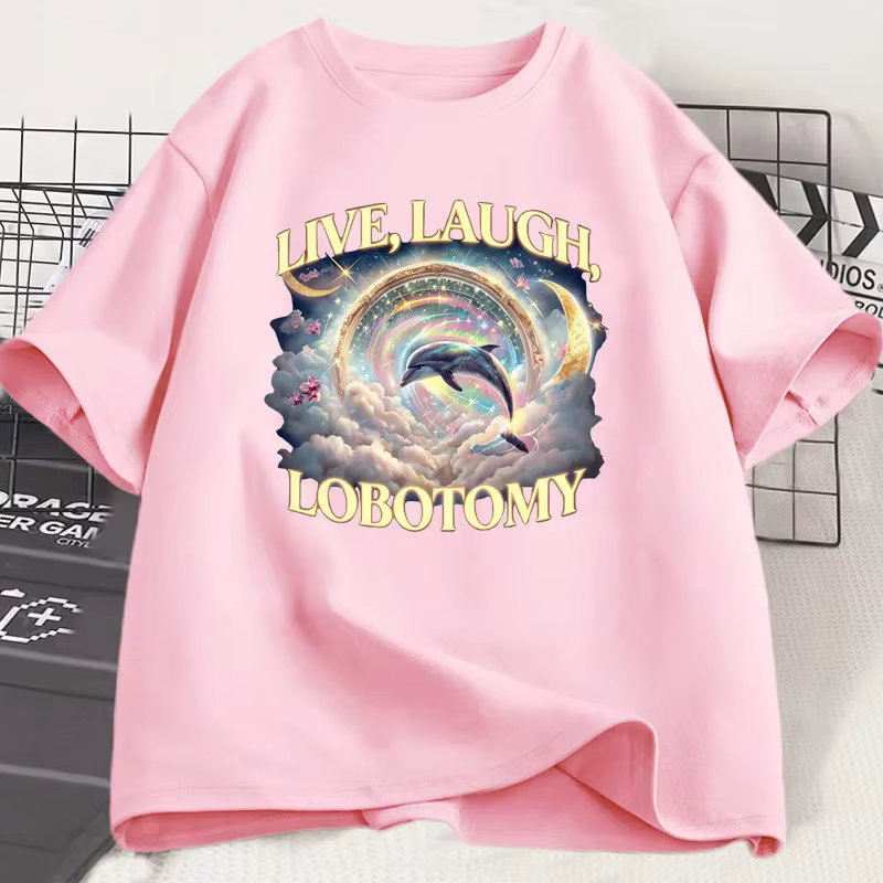 T-shirt Live Laugh Lobotomy pour femmes