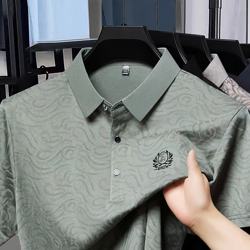 Nouveau Polo Homme 2026 à Séchage Rapide et Respirant à Manches Courtes pour Usage Quotidien et Occasions Professionnelles