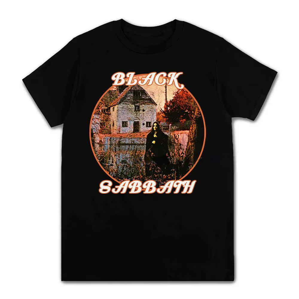 T-shirt de la Groupe de Rock Black Sabbath – Nouvelle Collection Unisexe de Luxe Décontracté et Tendance pour Hommes et Femmes