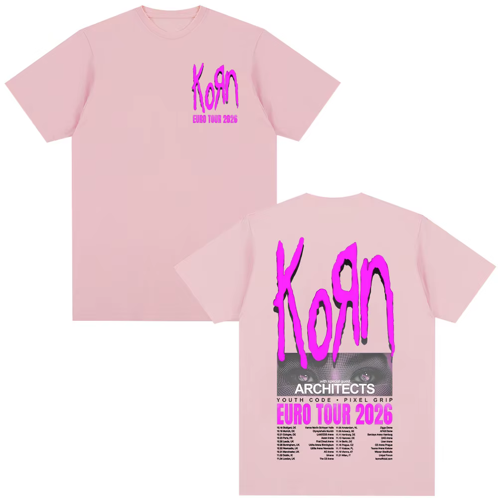 T-shirt Korn Tour 2026 Merch