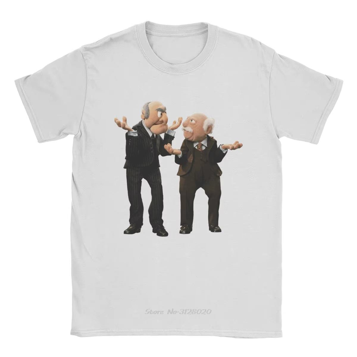 Intensiler and Waldorf-T-Shirt à Manches Courtes et Col Rond pour Homme