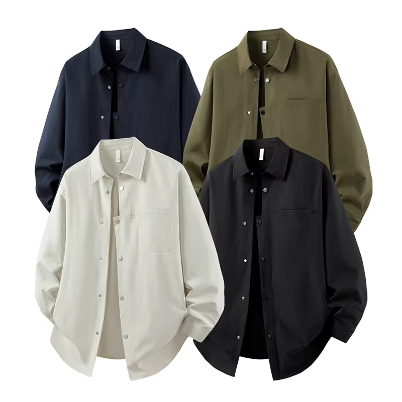 Chemise à manches longues pour homme