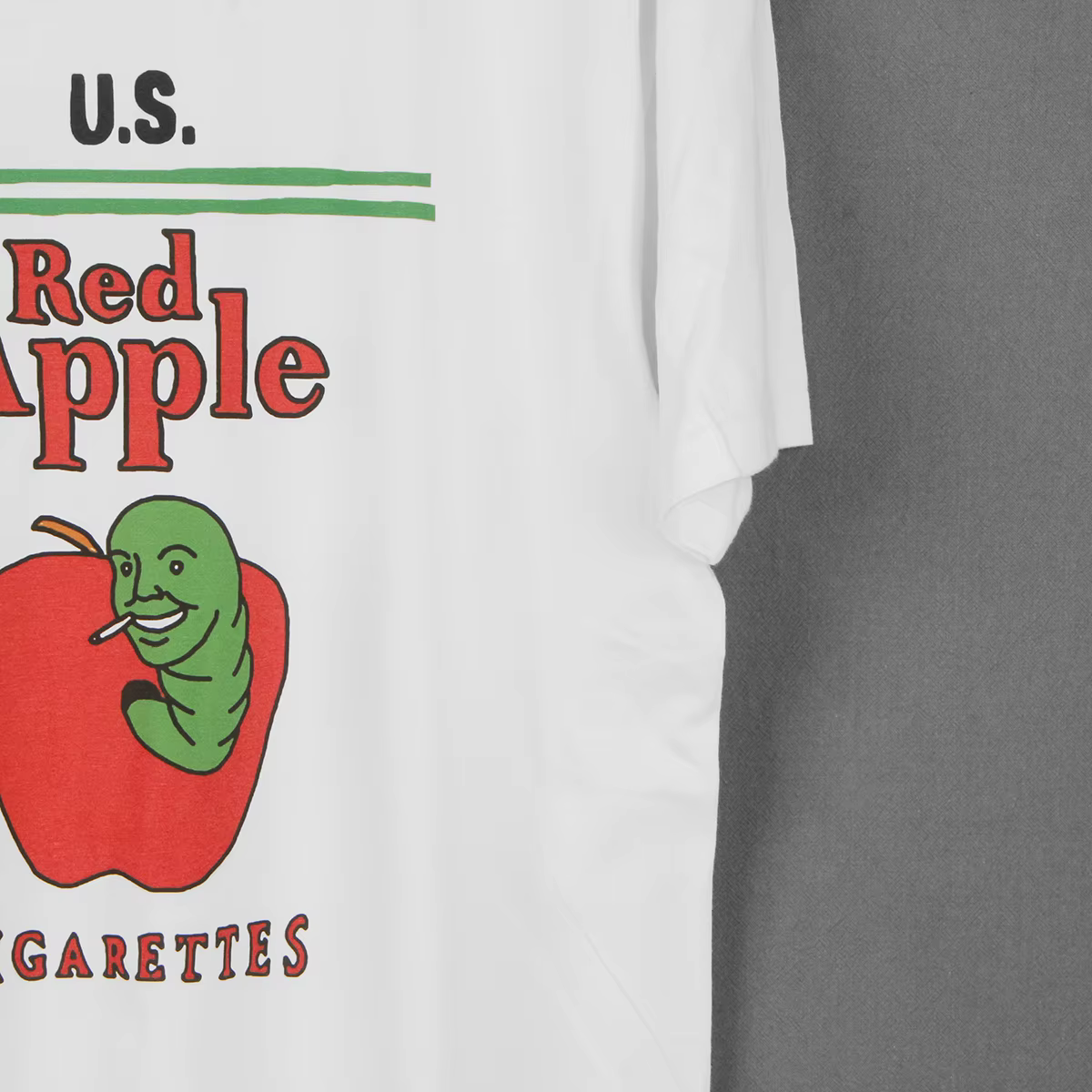 T-Shirt Cigarettes pomme rouge Tarantino Pulp Fiction John Travolta film coton vêtements pour hommes à manches courtes