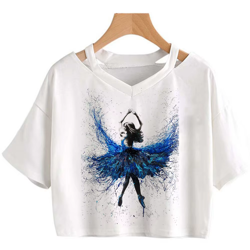 T-shirt de danseuse de Ballet pour femmes