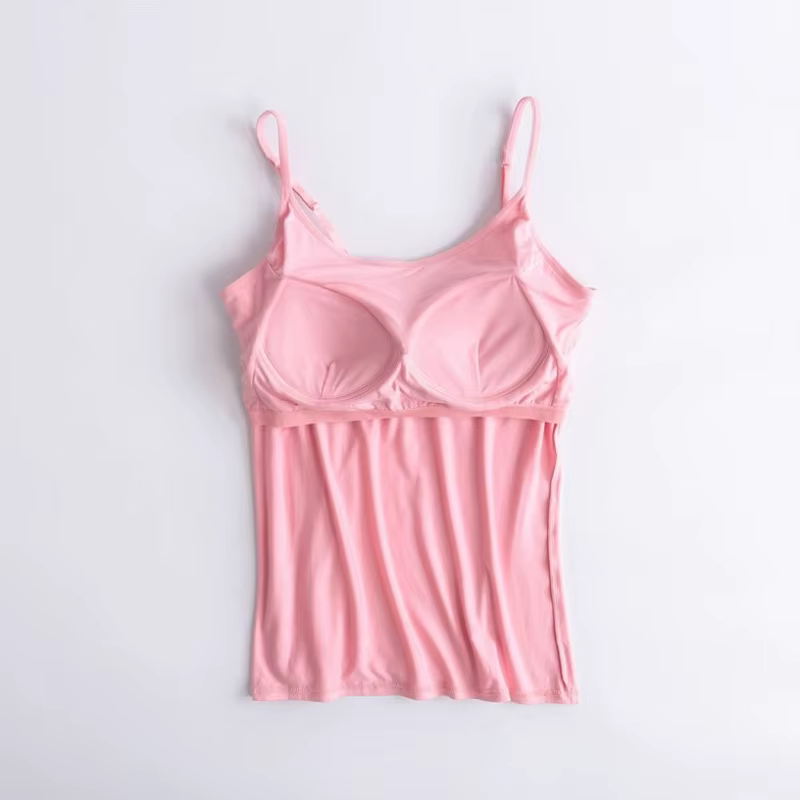 Camisole astronomique avec soutien-gorge rembourré intégré pour femme