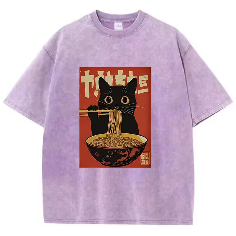 T-Shirt Vintage lavé 100% coton