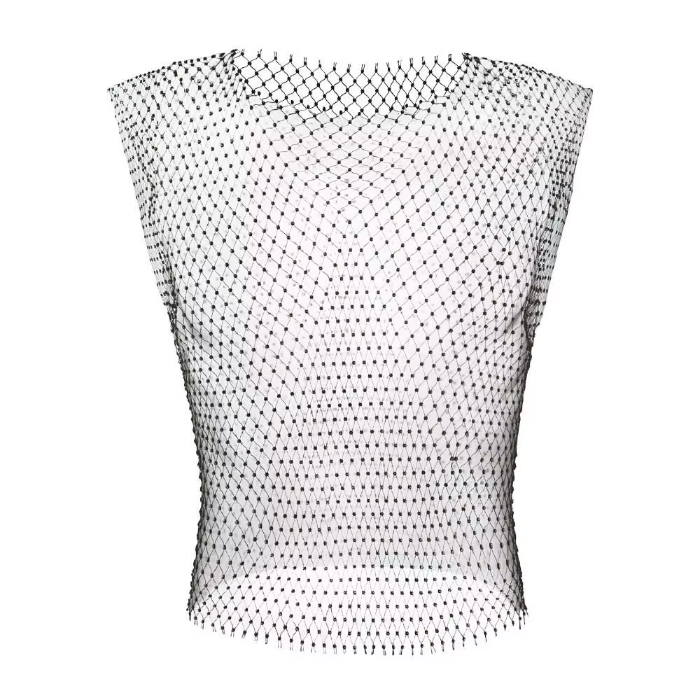 Débardeur Homme Style Sexy Orné de Strass