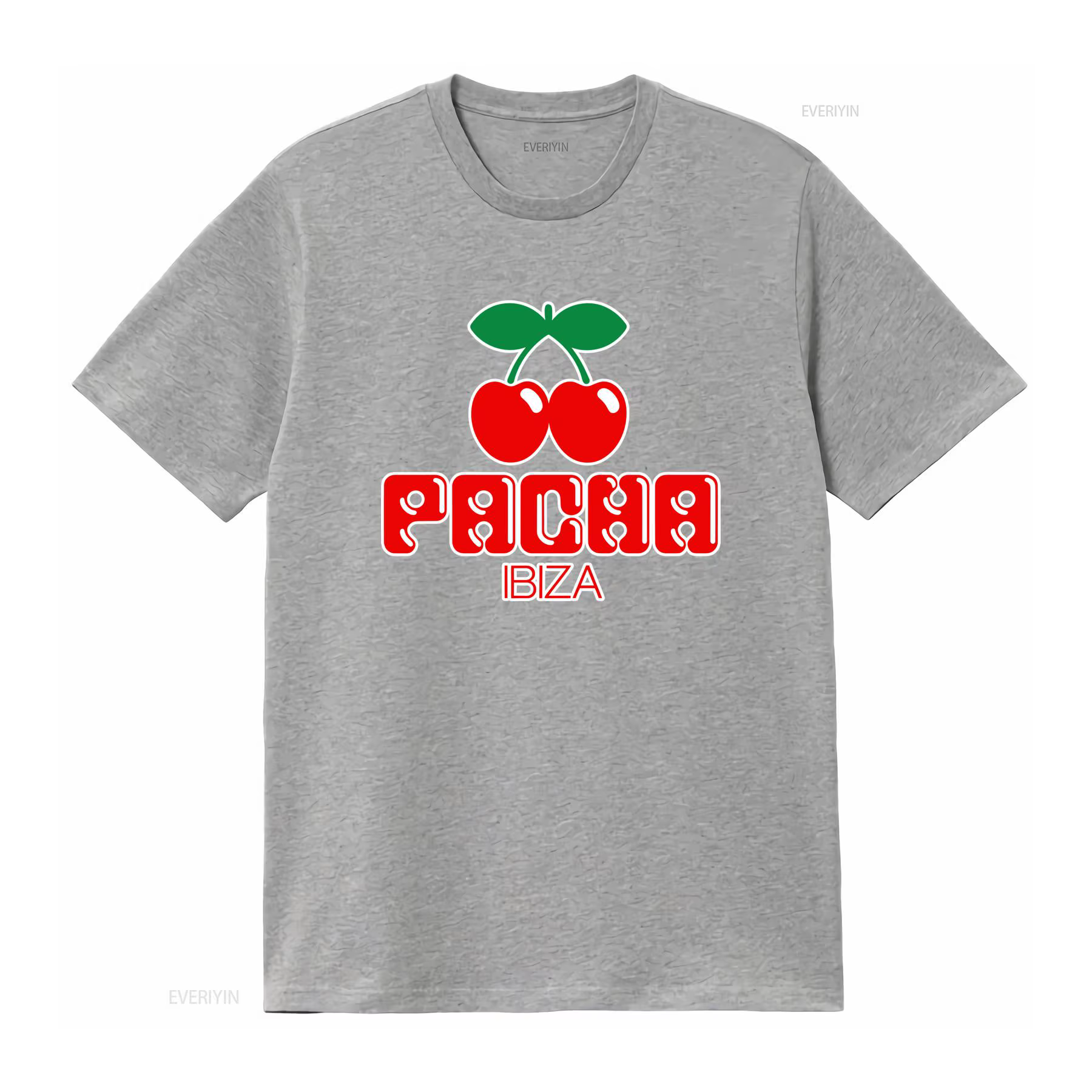 T-shirt Pacha Ibiza Logo Cherry Print pour hommes et femmes