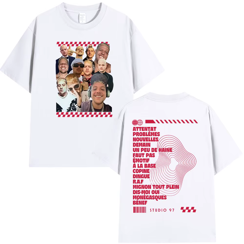 Rappeur Plk Portrait graphique T-shirt hommes femmes vêtements mode Hip Hop T-shirts décontracté coton manches courtes