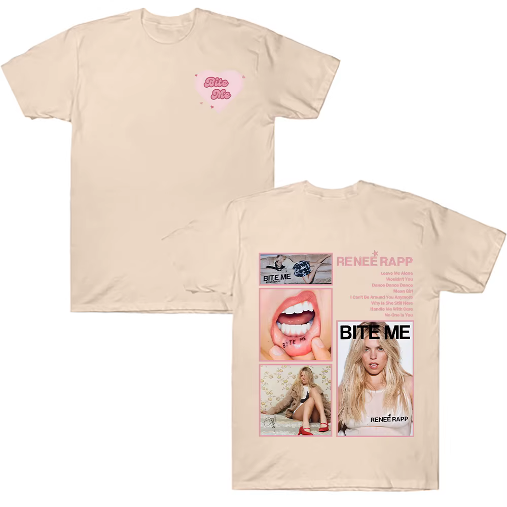 Reneé Rapp Bite Me T-shirt à manches courtes