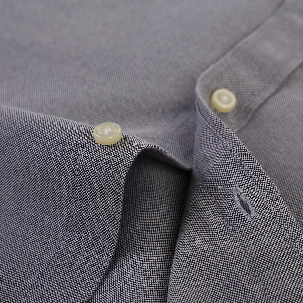 Chemise de travail Oxford à manches longues pour hommes