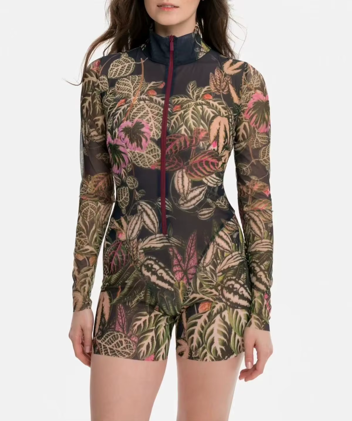 Maillot de bain une pièce à manches longues