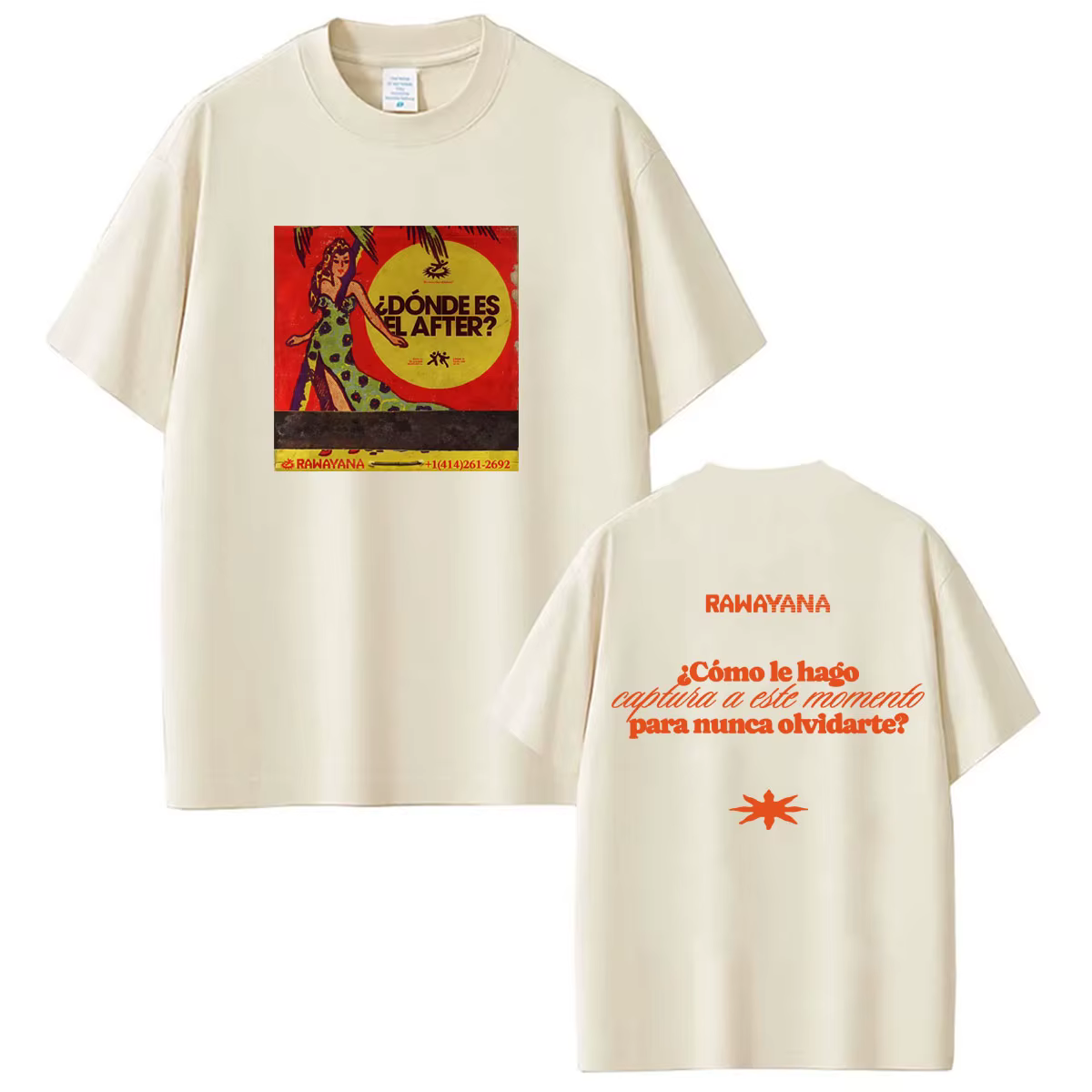 Rawayana : où est l'après? T-shirt graphique Album 2026 pour hommes et femmes