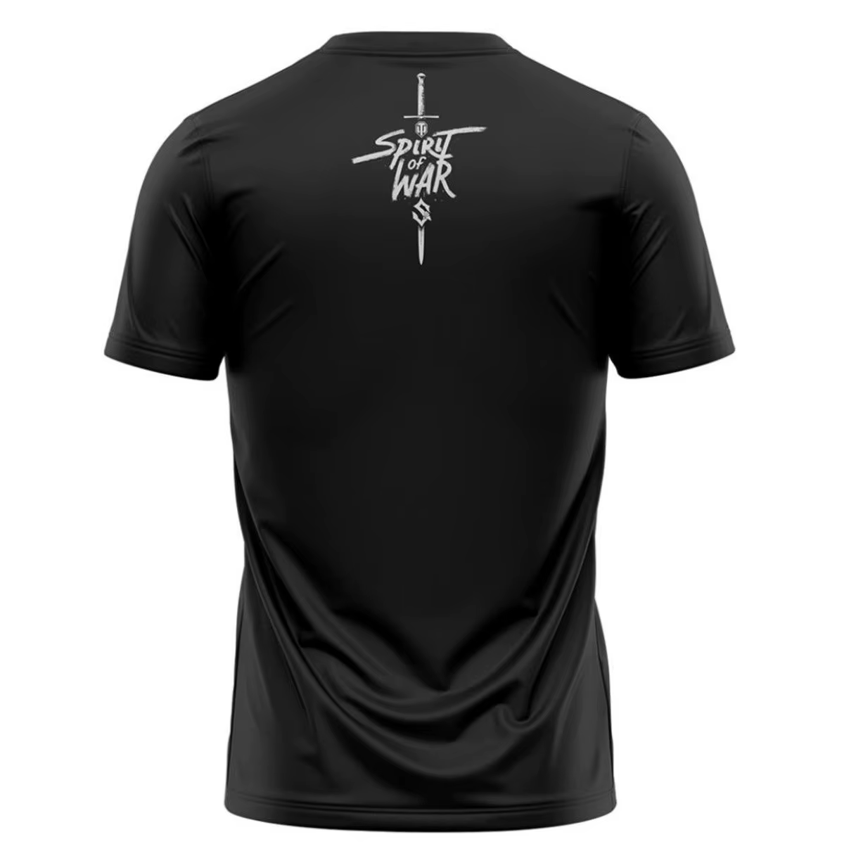 T-shirt graphique Sabaton Band Minimal White Gothic Circle Vine Crest Logo