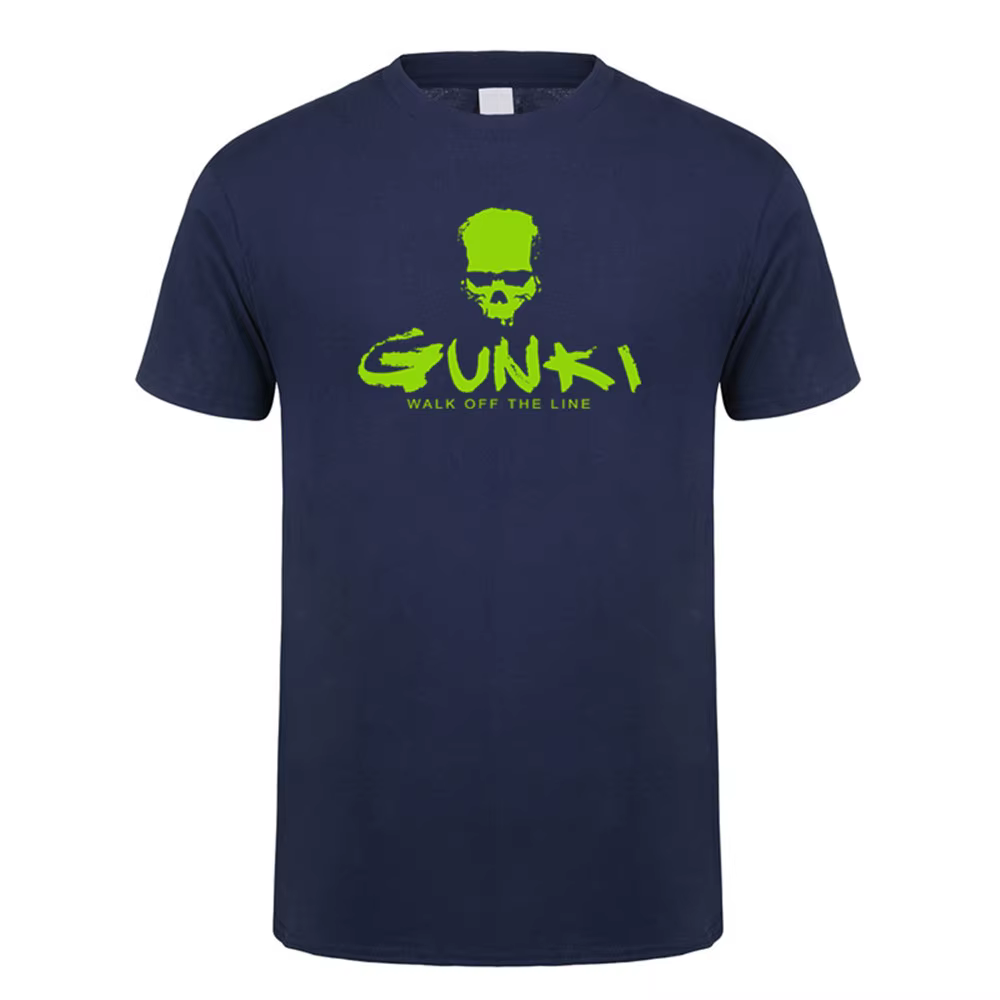 Gunki Hommes T Shirt Été Casual Manches Courtes Économie Mans Cool Y-Gunki Tshirt LH-099