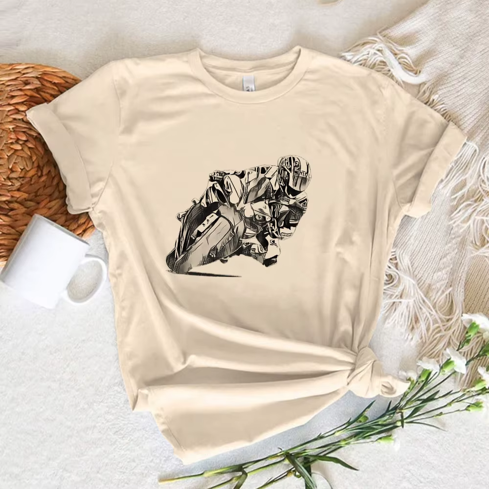 Économie Moto Gp pour femmes, T-shirt drôle, Vêtements japonais pour filles