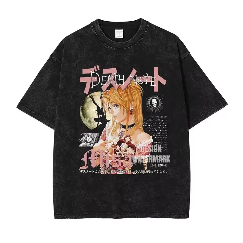 T-shirt imprimé Anime Death Note L