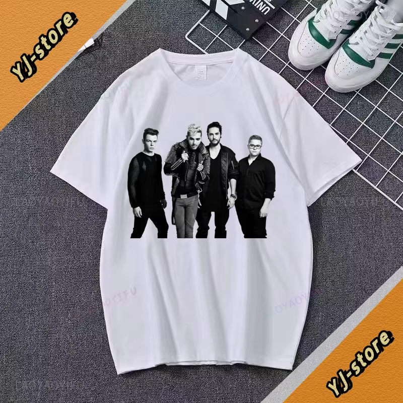 T-shirt de groupe de rock alternatif allemand Tokyo Hotel