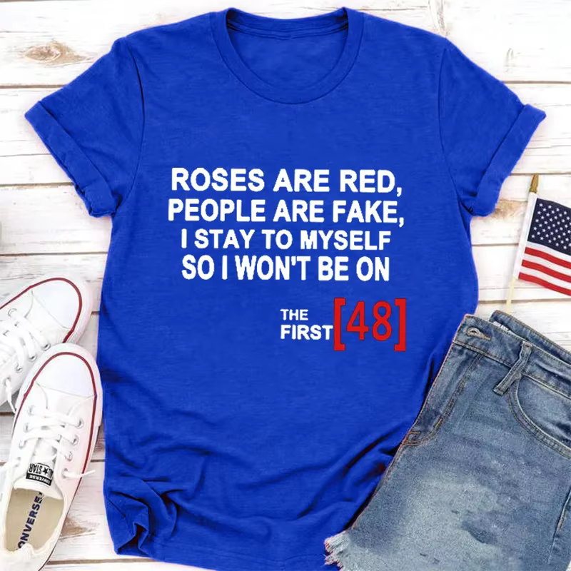T-shirt manches courtes col rond femme
