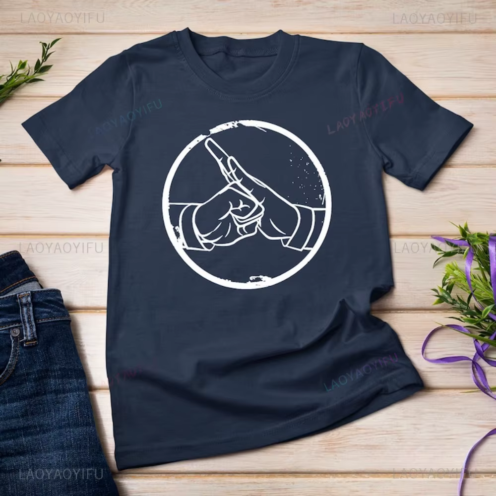 Kung Fu Art Martial Shaolin moine main salut T-Shirt décontracté mode ample Harajuku homme