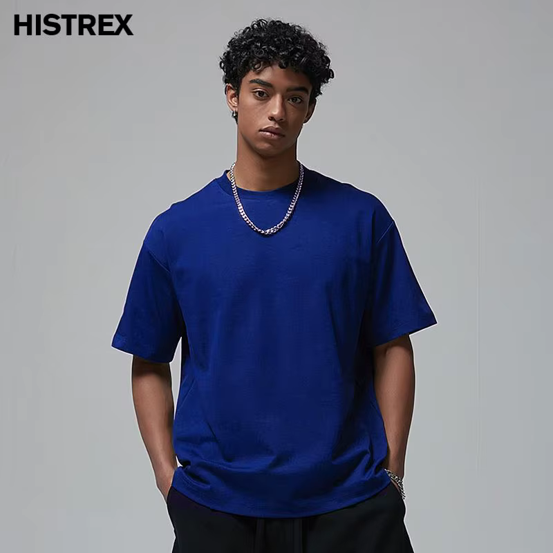 100 T shirt en coton lourd pour hommes et femmes