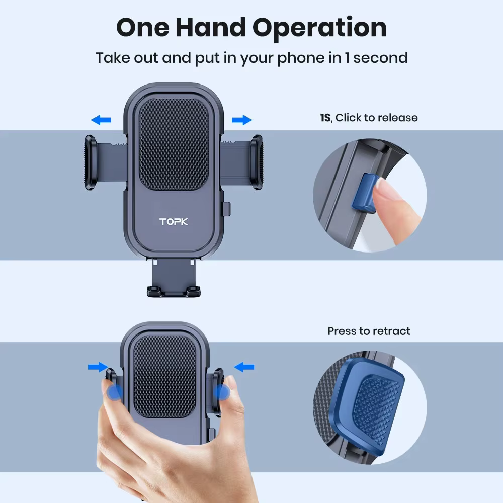 Support de téléphone de voiture pour iPhone