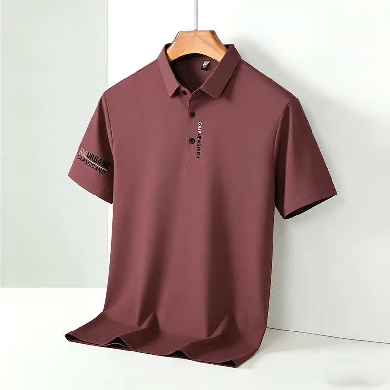 Chemises polo décontractées pour hommes