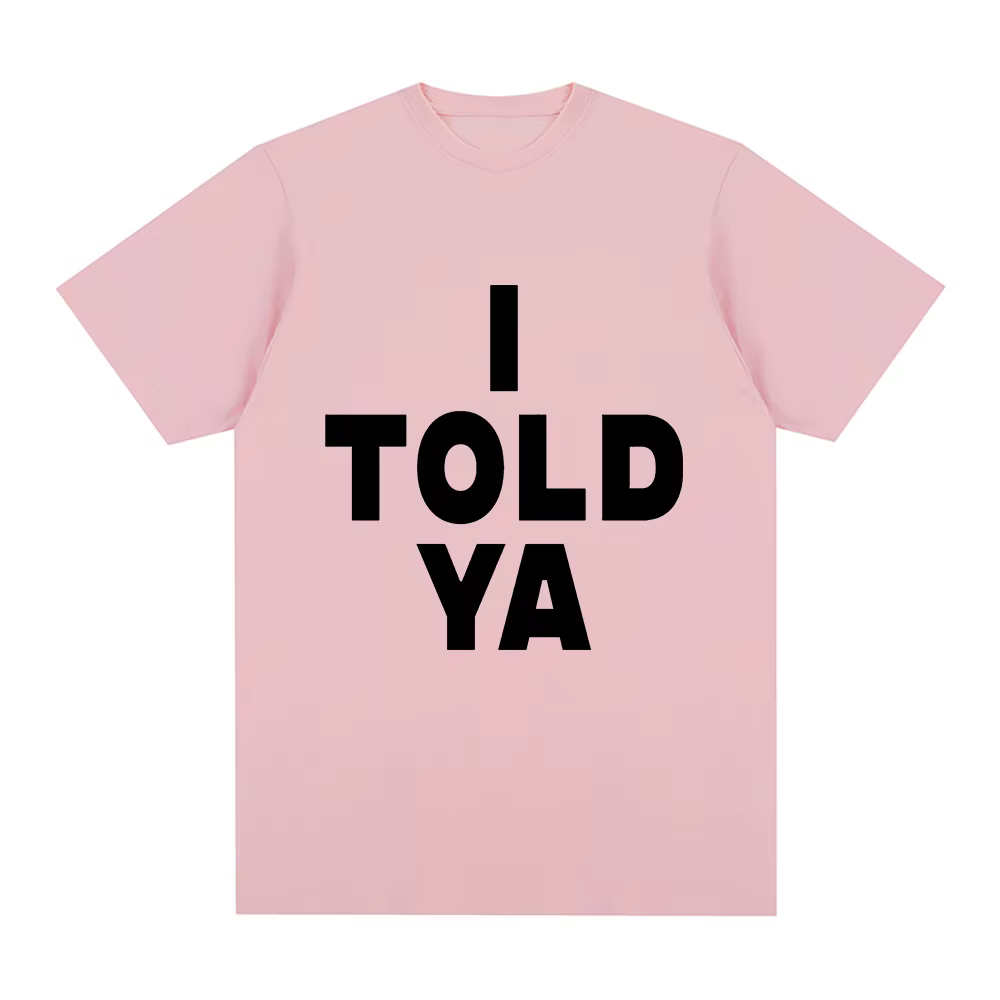 J'ai dit Ya Challengers ZENDAYA T-Shirt hommes Harajuku esthétique graphique Tashi
