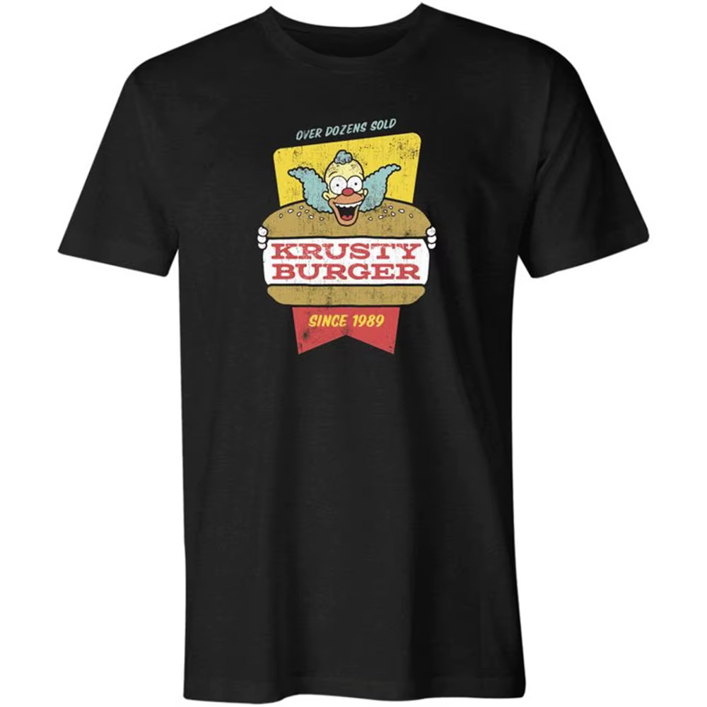 T-shirt Krusty Burgers Restaurant Sign, T-shirt