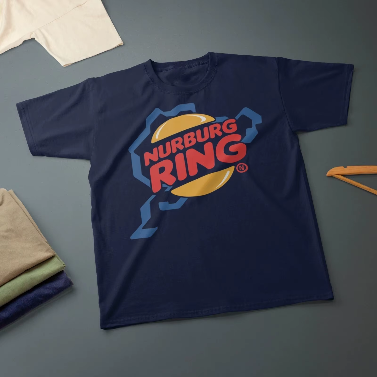 T-Shirt Nurburgring Burger pour motards