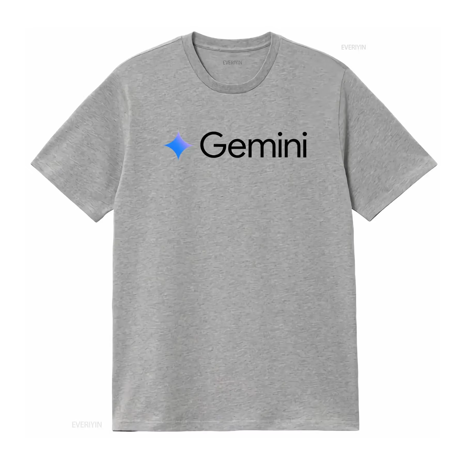 T-shirt Gemini Cool Minimal Google Artificial Intelligence AI Tech vintage délavé décontracté doux respirant graphique élégant