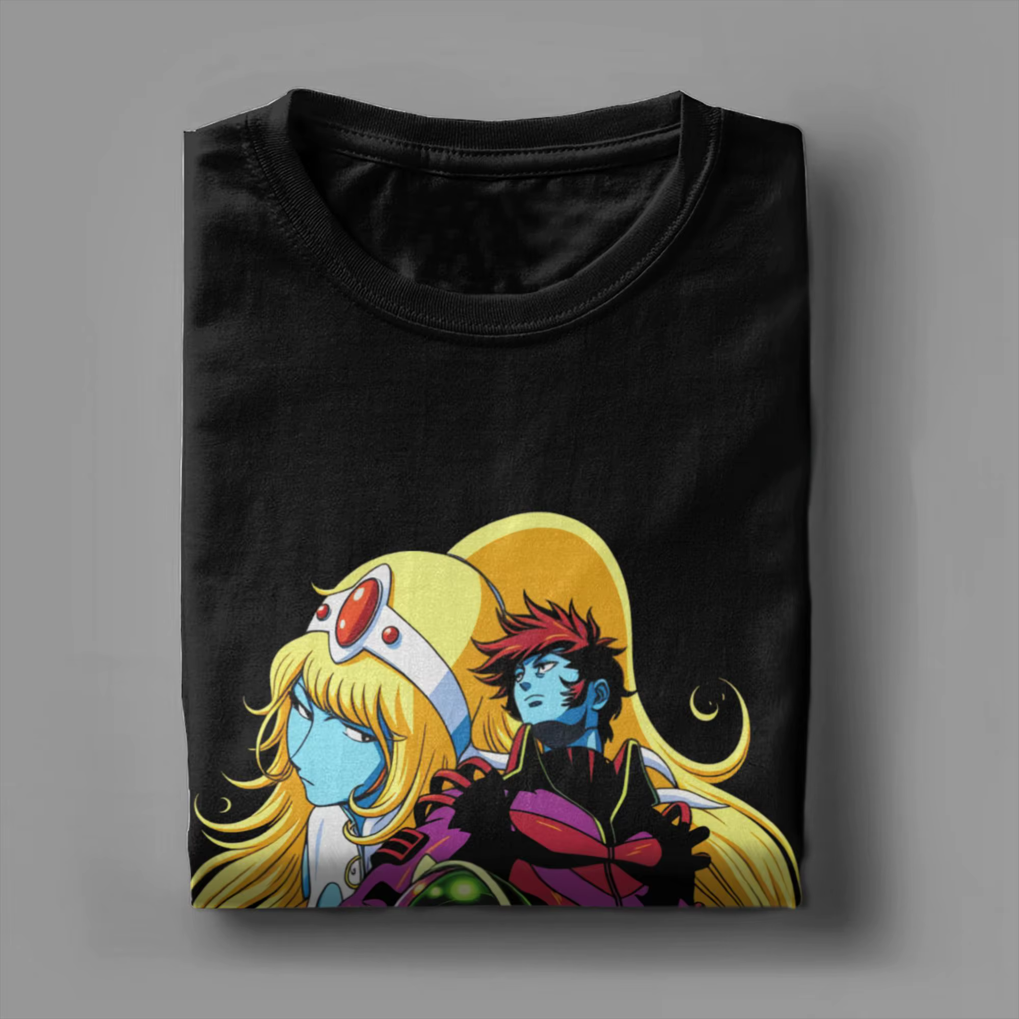 DAFT PUNK et Leiji Matsumoto T-Shirt d'été cool pour hommes