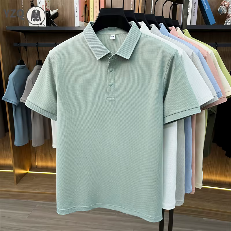 Polo en maille respirante pour hommes