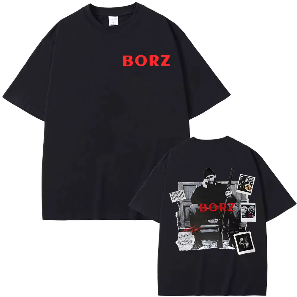 Khamzat Chimaev Borz The Wolf Merch T-shirt pour hommes