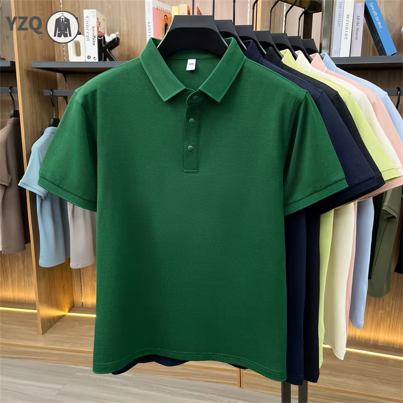 Polo en maille respirante pour hommes