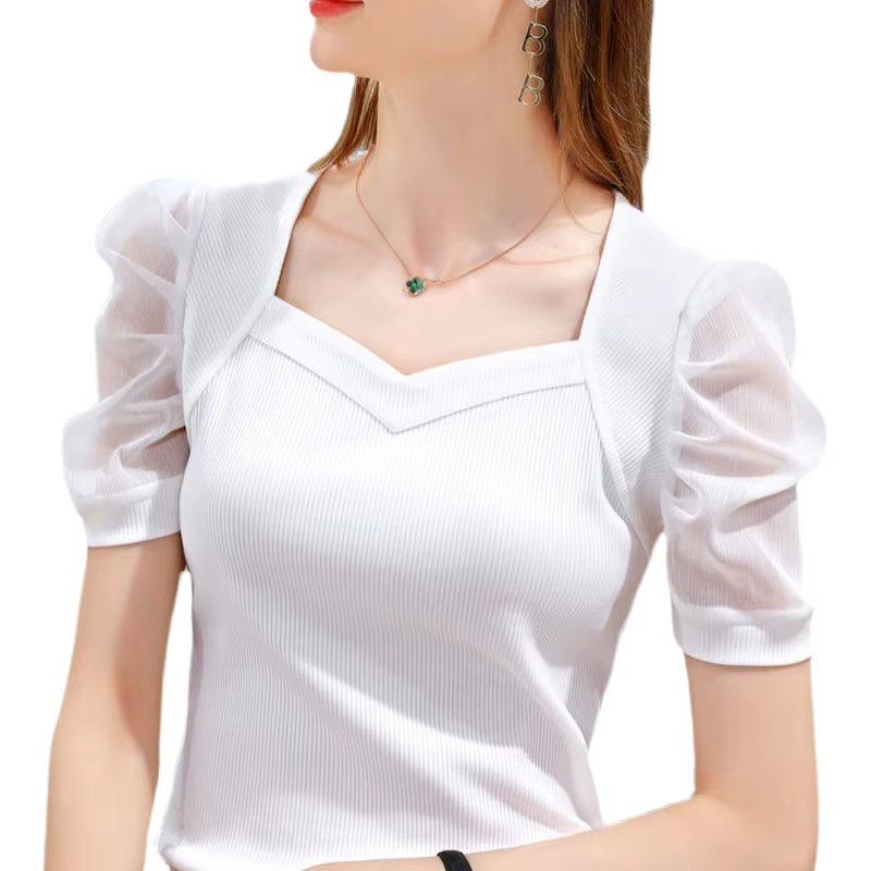 T-shirt à manches courtes pour femme