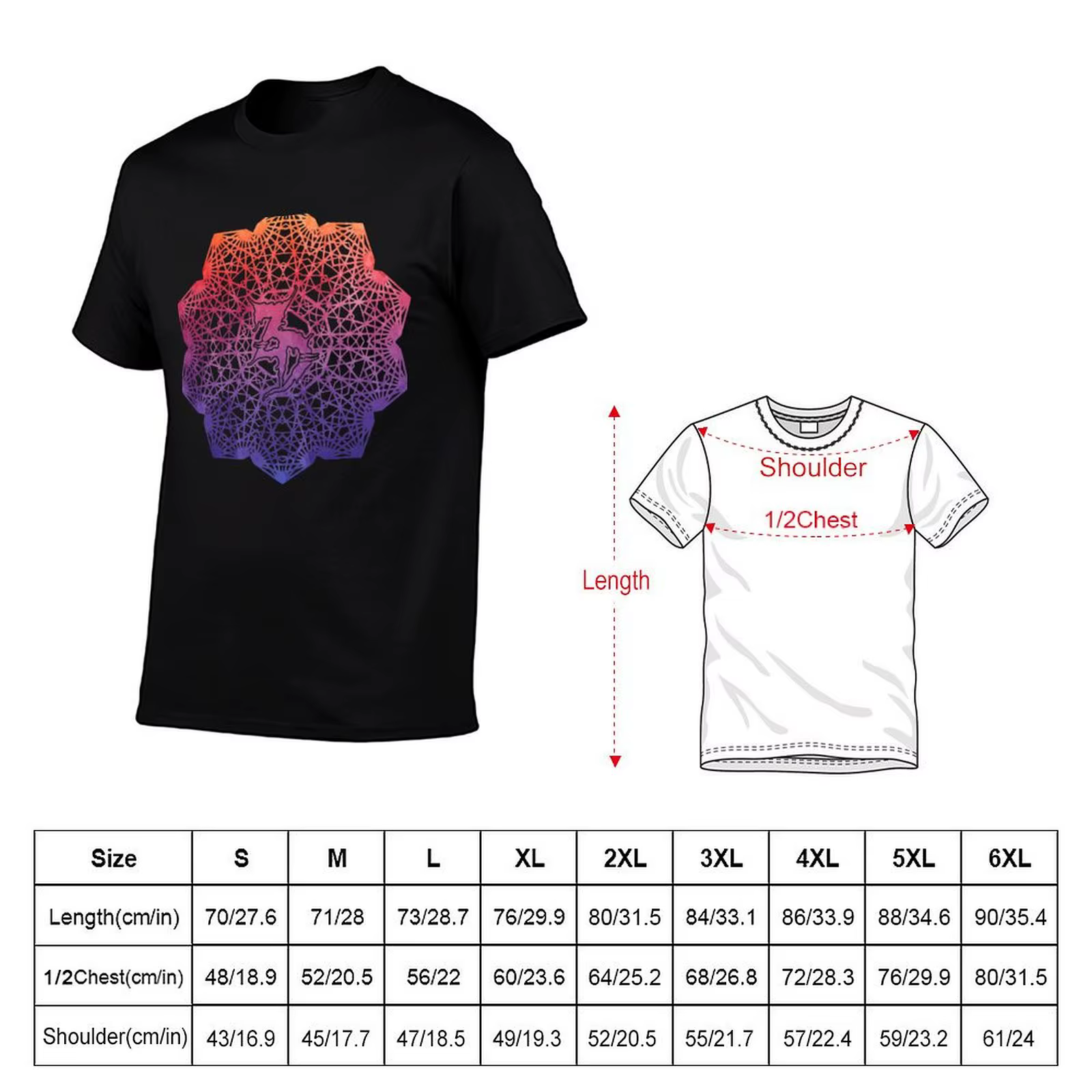 Zeds Dead Mandala Watercolor T-Shirt