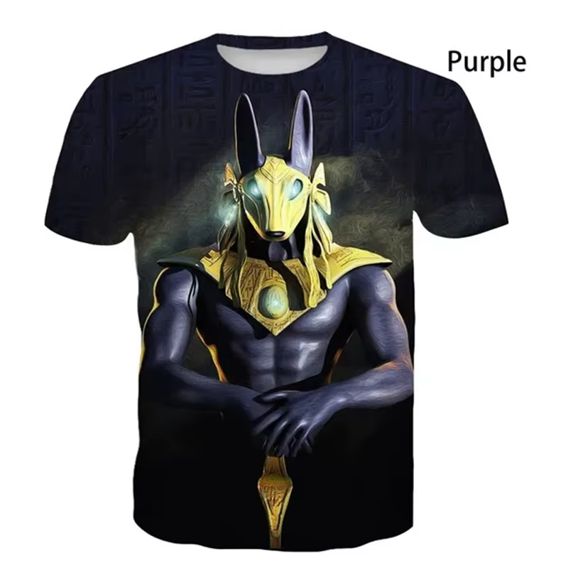 T-shirt à manches courtes pour hommes et enfants