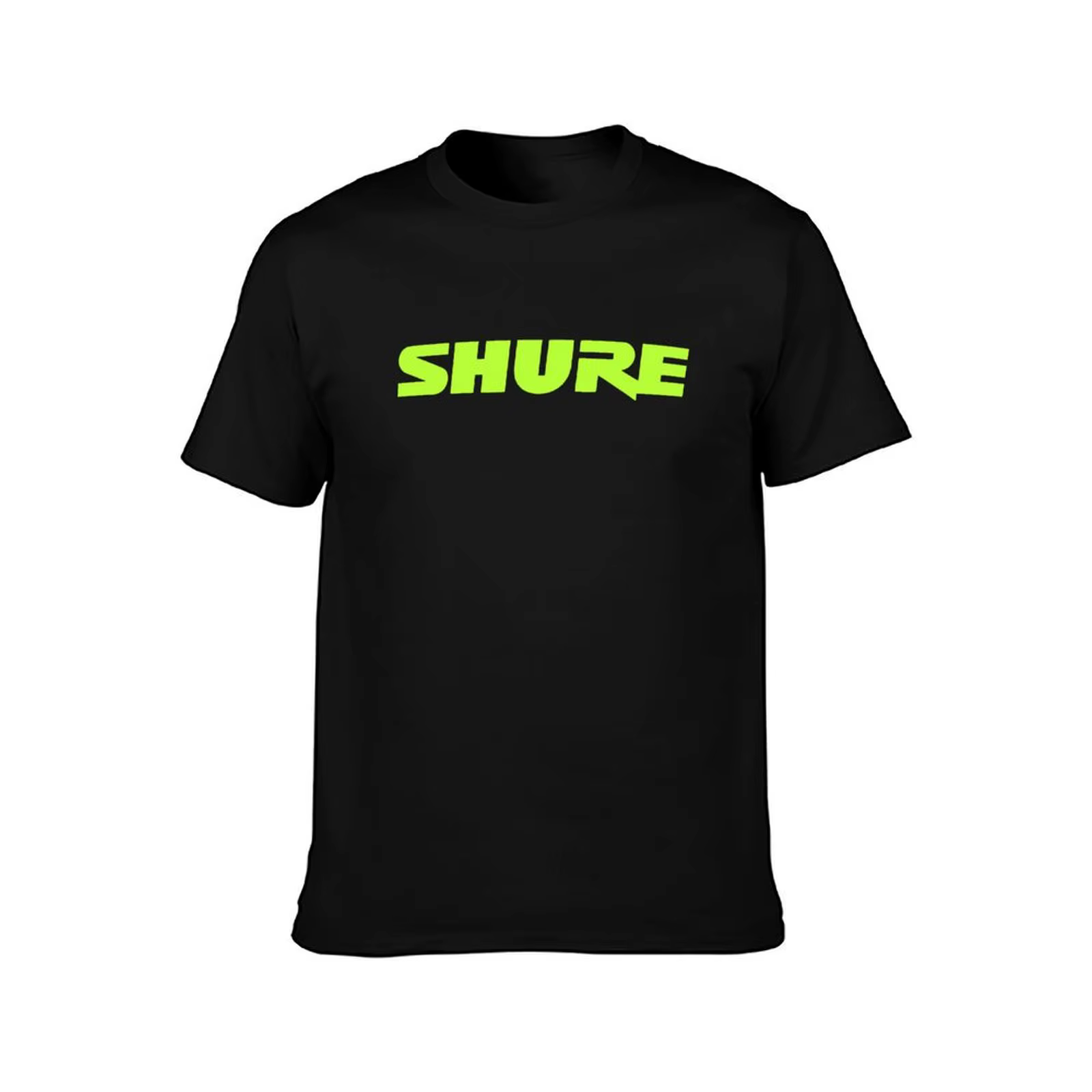 Shure-T-shirt graphique vintage pour hommes