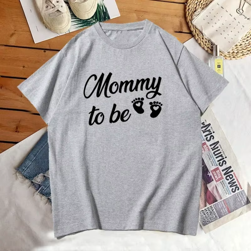 Maman et papa pour être T-shirts drôle mère père